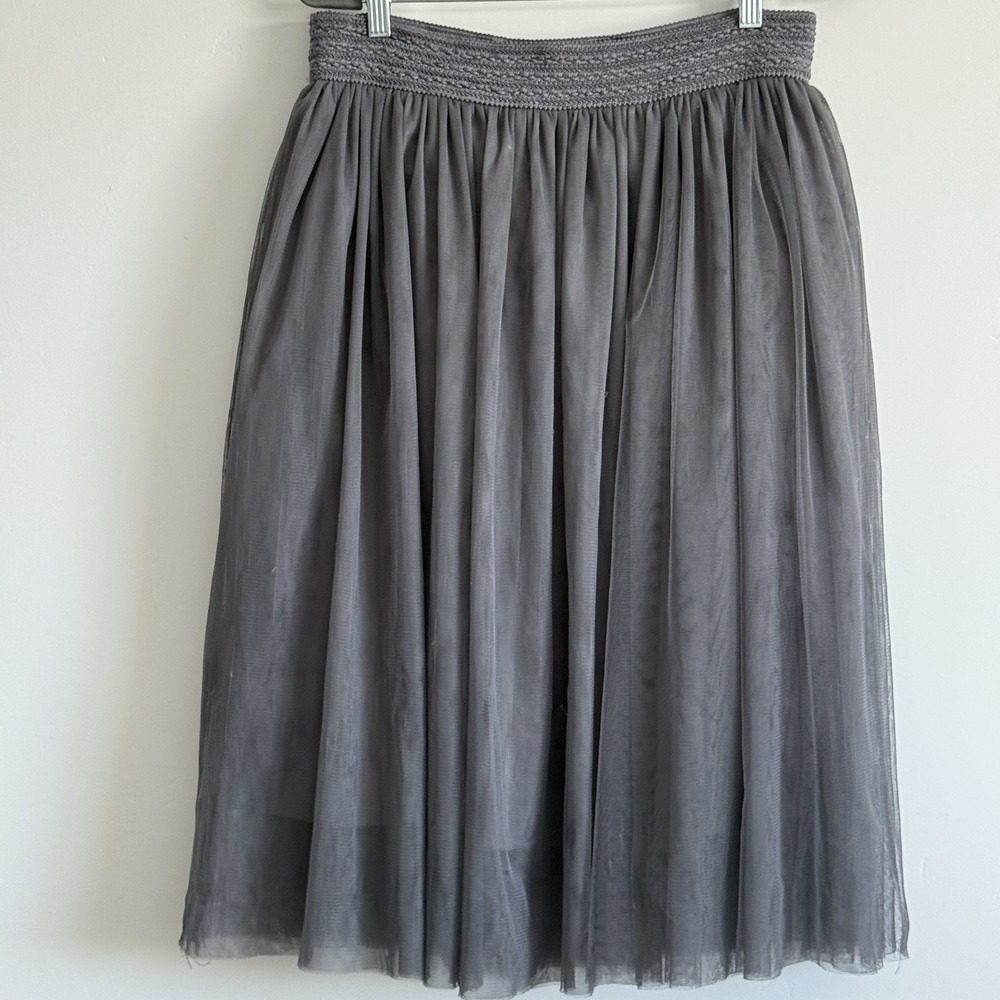 Mesh Skirt Fairy Nature‎ Woman L chic Classic Poet church modest indie party